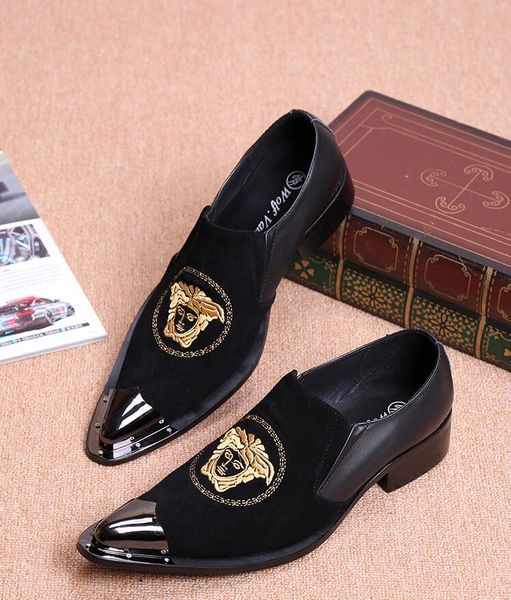 2018 new style fashion men shine low heel dress shoes hair stylists stylized shoe bar ktv featured shoe mens black wedding shoes s514
2018 new style fashion men shine low heel dress shoes hair stylists stylized shoe bar ktv featured shoe mens black wedding shoes s514