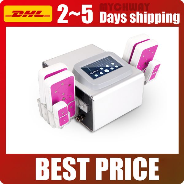 5mw diode laser 6 laser pads body slimming machine weight loss fat removal beauty equipment spa
5mw diode laser 6 laser pads body slimming machine weight loss fat removal beauty equipment spa