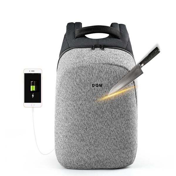 2018 dqm cut resistant 15.6 waterproof zippers casual black bag pack male lapbackpack
2018 dqm cut resistant 15.6 waterproof zippers casual black bag pack male lapbackpack