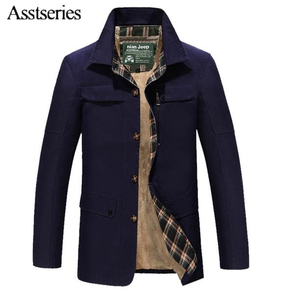 brand new arrivals men 's mid-long cotton coat plus velvet turn-down collar fashion trench coat 5 colors 78yw, Tan;black
brand new arrivals men 's mid-long cotton coat plus velvet turn-down collar fashion trench coat 5 colors 78yw, Tan;black