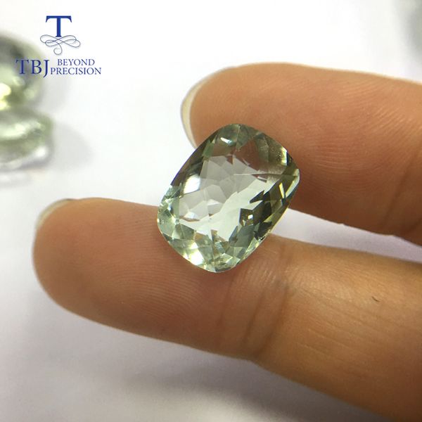 tbj , natural green amethyst cushion 12*16mm,10ct checkerboard cut loose gemstone for diy jewelry, Black
tbj , natural green amethyst cushion 12*16mm,10ct checkerboard cut loose gemstone for diy jewelry, Black