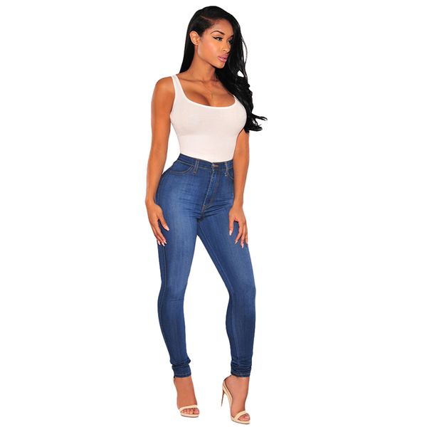 women skinny jeans push up middle waist pants ladies casual slim fit long pants female trousers ing, Blue
women skinny jeans push up middle waist pants ladies casual slim fit long pants female trousers ing, Blue