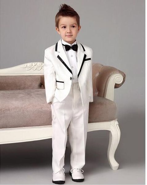 handsome one button notch lapel white kid complete designer handsome boy wedding suit boys attire custommade jacketpantstie, Black
handsome one button notch lapel white kid complete designer handsome boy wedding suit boys attire custommade jacketpantstie, Black