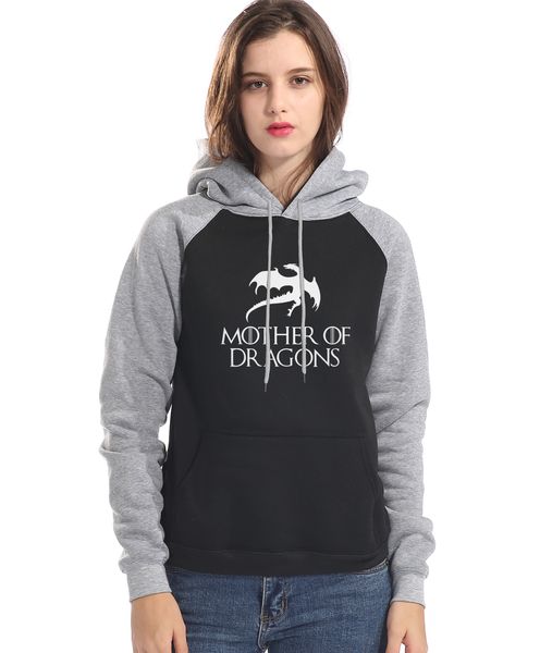 femme fleece brand hoodies kpop tracksuits mother of dragons hooded hip-hop raglan sleeve sweatshirt women 2018 winter pullovers, Black
femme fleece brand hoodies kpop tracksuits mother of dragons hooded hip-hop raglan sleeve sweatshirt women 2018 winter pullovers, Black