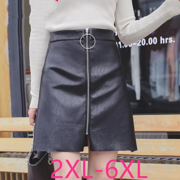 2018 autumn winter new plus size casual slim high waist pu work mini skirt black woman large size skirts 3xl 4xl 5xl 6xl
2018 autumn winter new plus size casual slim high waist pu work mini skirt black woman large size skirts 3xl 4xl 5xl 6xl