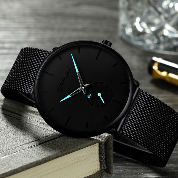 men's watch stainless steel strap sport watches male casual quartz watch men wristwatch famous crrju clock, Slivery;brown
men's watch stainless steel strap sport watches male casual quartz watch men wristwatch famous crrju clock, Slivery;brown