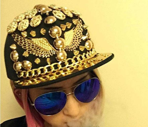 hat Bigbang personality jazz hat snapback cap Men/ Women Spike Studs Rivet Cap Hat Punk style Rock Hip hop cap Pick
hat Bigbang personality jazz hat snapback cap Men/ Women Spike Studs Rivet Cap Hat Punk style Rock Hip hop cap Pick