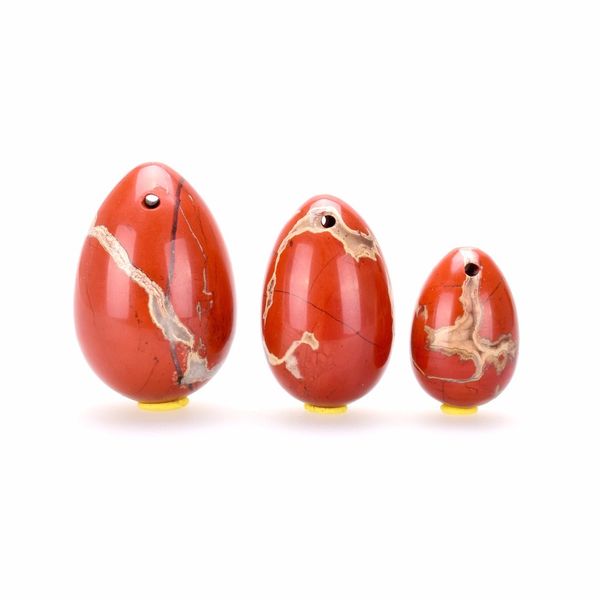 3 pcs natural red jasper egg massage stone jade eggs for women exercise narrowing vaginal muscle wa ball
3 pcs natural red jasper egg massage stone jade eggs for women exercise narrowing vaginal muscle wa ball