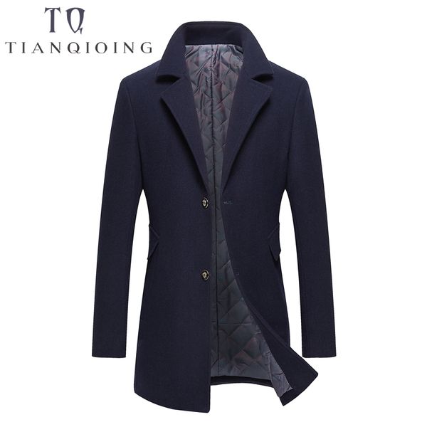 brand men wool overcoat long color windbreaker 2018 high-end fashion woolen coat man business casual overcoat wool slim jacket, Black
brand men wool overcoat long color windbreaker 2018 high-end fashion woolen coat man business casual overcoat wool slim jacket, Black