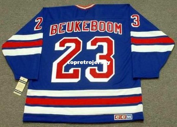 wholesale mens jeff beukeboom new york rangers 1996 ccm vintage away retro hockey jersey, Black;red
wholesale mens jeff beukeboom new york rangers 1996 ccm vintage away retro hockey jersey, Black;red