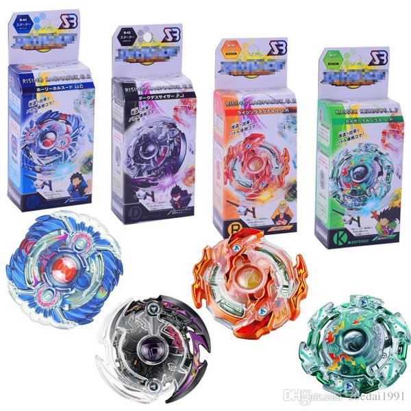 

4 Stlyes New Metal Beyblade with Launcher 4D Fusion Spinning Burst Toys Sale Hobbies Classic Toys Spinning Top Toys B-44 B-42 B-36 B-37