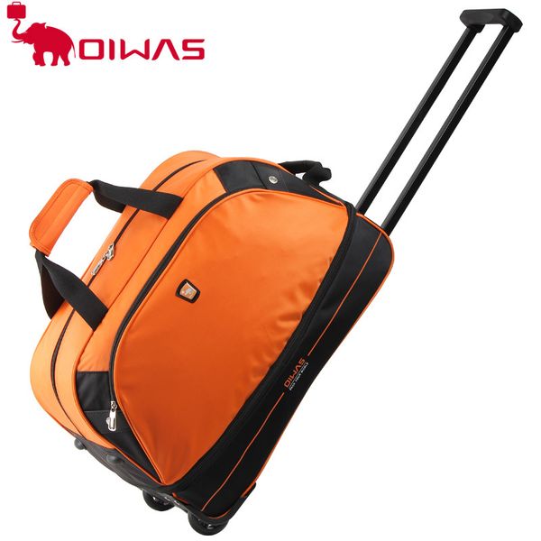 oiwas trolley travel bags 56l waterproof foldable rolling luggage zipper rubber wheel ocl8001
oiwas trolley travel bags 56l waterproof foldable rolling luggage zipper rubber wheel ocl8001