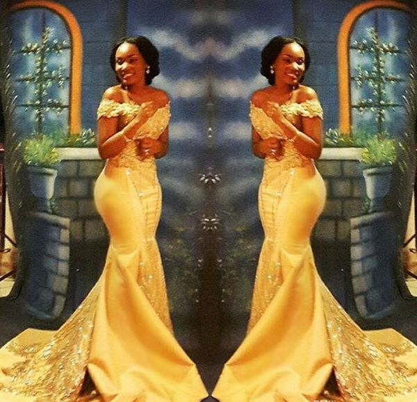 eleant yellow prom dresses 2018 formal off the shoulder mermaid luxury beading crystal satin arabic evening gowns, Black
eleant yellow prom dresses 2018 formal off the shoulder mermaid luxury beading crystal satin arabic evening gowns, Black