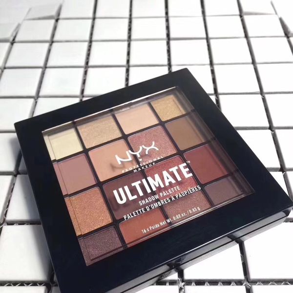 Top quality 16 colors NYX ultimate eyeshadow Palette Ombre Eye shadow Palette Shimmer Matte Makeup Cosmetics free shipping
Top quality 16 colors NYX ultimate eyeshadow Palette Ombre Eye shadow Palette Shimmer Matte Makeup Cosmetics free shipping