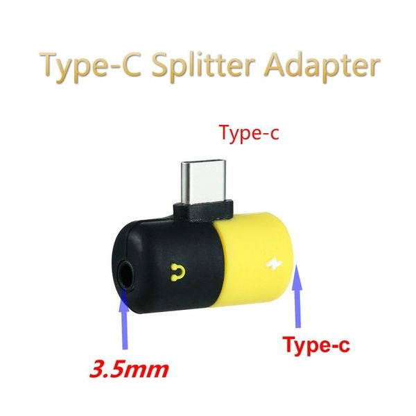 2 In 1 Type-C Headphone Jack Charging Adapter for Xiaomi Mi 6 8 A1 Huawei P20 Pro Charge Splitter Audio 3.5 Converter
2 In 1 Type-C Headphone Jack Charging Adapter for Xiaomi Mi 6 8 A1 Huawei P20 Pro Charge Splitter Audio 3.5 Converter