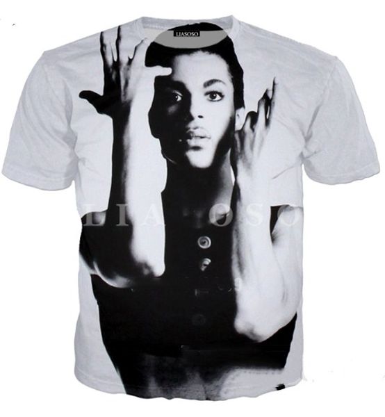 new fashion women/men american singer prince roger nelson funny 3d print t-shirt summer casual tees aa620, White;black
new fashion women/men american singer prince roger nelson funny 3d print t-shirt summer casual tees aa620, White;black
