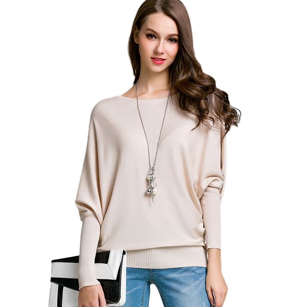 2018 new fashion women pullover sweaters batwing sleeve jumper knit bottoming shirt streetwear female clothing solid color, White;black
2018 new fashion women pullover sweaters batwing sleeve jumper knit bottoming shirt streetwear female clothing solid color, White;black