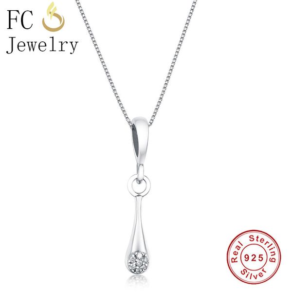 fc jewelry 925 sterling silver water drop mix clear cubic zirconia charm pendant necklaces for women girl trinket choker 2018
fc jewelry 925 sterling silver water drop mix clear cubic zirconia charm pendant necklaces for women girl trinket choker 2018