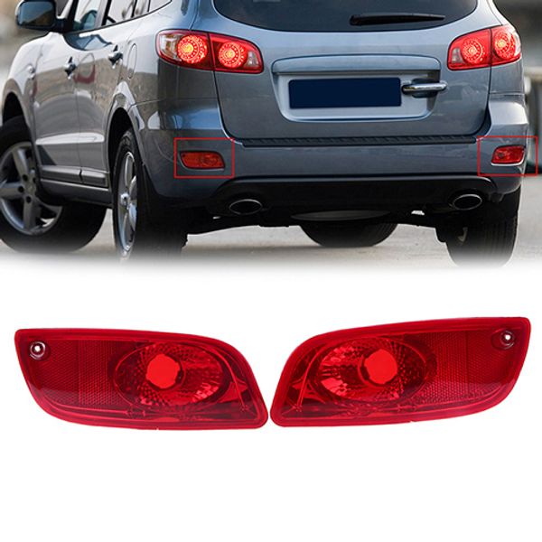 Car Rear Bumper Reflector Lights for Hyundai Santa Fe (CM) 2007 2008 2009 Pre-facelift Tail Fog Light Housing Red Lens
Car Rear Bumper Reflector Lights for Hyundai Santa Fe (CM) 2007 2008 2009 Pre-facelift Tail Fog Light Housing Red Lens