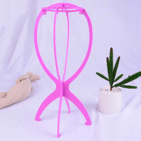 1pc portable folding stable wig stand wig stand plastic holders display tool black/blue/white/pink
1pc portable folding stable wig stand wig stand plastic holders display tool black/blue/white/pink