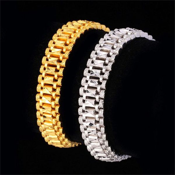20ss yellow gold color bangles sliver color bracelets valentine's day gift vintage big heart men jewelry wholesale 2018, Black
20ss yellow gold color bangles sliver color bracelets valentine's day gift vintage big heart men jewelry wholesale 2018, Black