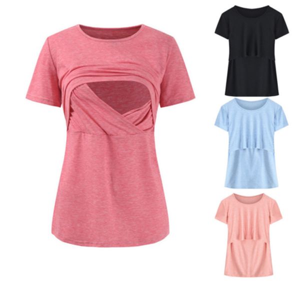 pudcoco summer pregnant womens maternity nursing tank pregnancy casual breastfeeding short sleeve t shirts, White
pudcoco summer pregnant womens maternity nursing tank pregnancy casual breastfeeding short sleeve t shirts, White