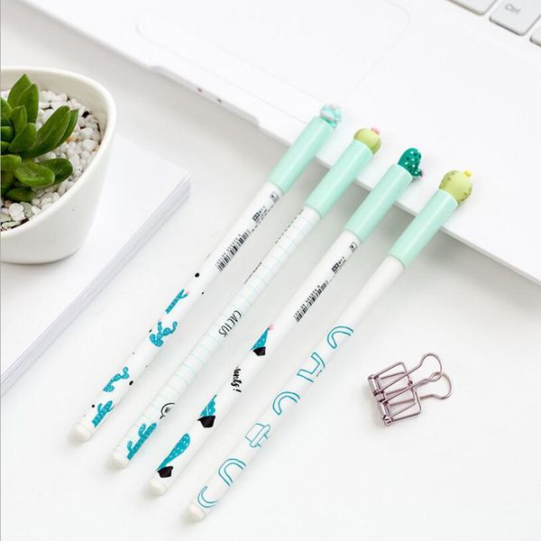 jukuai 4pcs/lot creative a lovely cactus gel pen succulents 0.5mm ballpoint black ink pens office stationary school supplies7115
jukuai 4pcs/lot creative a lovely cactus gel pen succulents 0.5mm ballpoint black ink pens office stationary school supplies7115