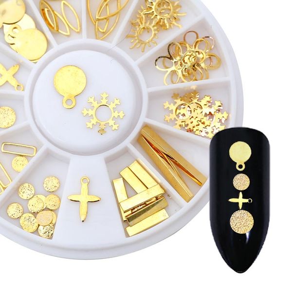 gold 3d nail decorations rivets metal multi studs rhinestone snowflake flower diy manicure nail art decoration, Silver;gold
gold 3d nail decorations rivets metal multi studs rhinestone snowflake flower diy manicure nail art decoration, Silver;gold