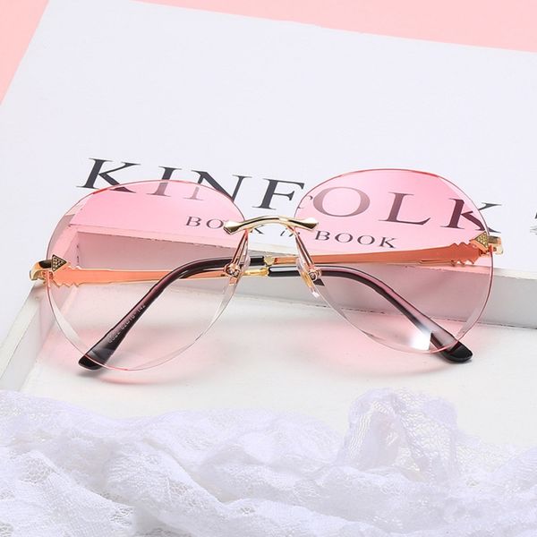 sunglasses women brand sandbeach drive retro rimless glasses hd lens eyewear ladies new fashion uv400 sun glasses 6522, White;black
sunglasses women brand sandbeach drive retro rimless glasses hd lens eyewear ladies new fashion uv400 sun glasses 6522, White;black