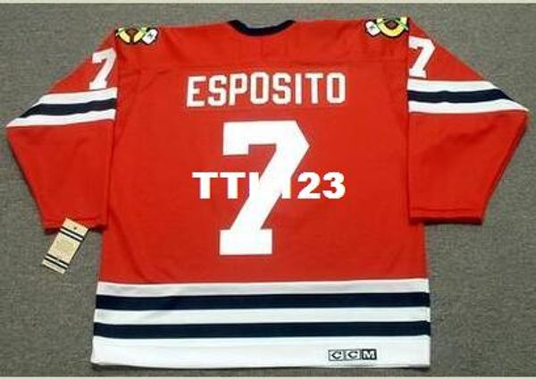 mens #7 phil esposito chicago blackhawks 1963,1966 ccm vintage retro hockey jersey or custom any name or number retro jersey, Black;red
mens #7 phil esposito chicago blackhawks 1963,1966 ccm vintage retro hockey jersey or custom any name or number retro jersey, Black;red