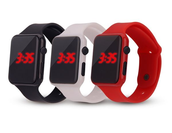 square design mens women sport rubber silicone led touch digital watch wholesale fashion students sport bracelet watches, Slivery;brown
square design mens women sport rubber silicone led touch digital watch wholesale fashion students sport bracelet watches, Slivery;brown
