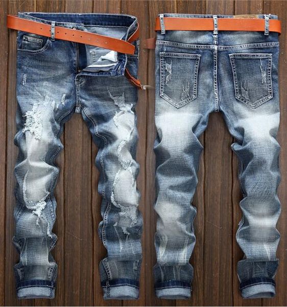 euro-us style,men's fashion pants, biker,trousers casual ,slim fit,straight trousers,do old,beggar,hole ,little elasticity, Blue
euro-us style,men's fashion pants, biker,trousers casual ,slim fit,straight trousers,do old,beggar,hole ,little elasticity, Blue