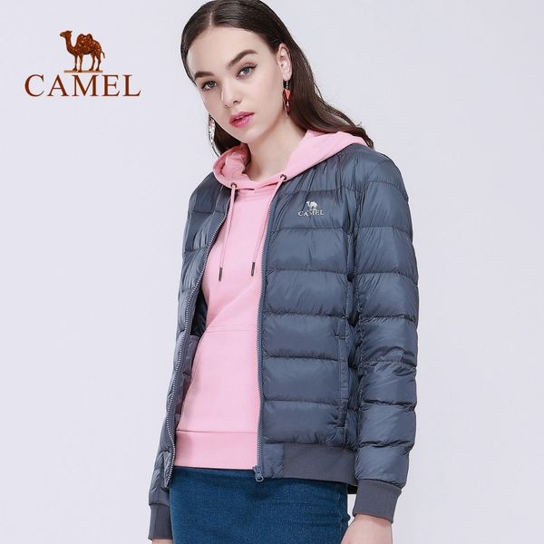 camel winter new fashion casual down jacket woman ultra light white duck long sleeve warm coat parka female solid outwear, Black
camel winter new fashion casual down jacket woman ultra light white duck long sleeve warm coat parka female solid outwear, Black