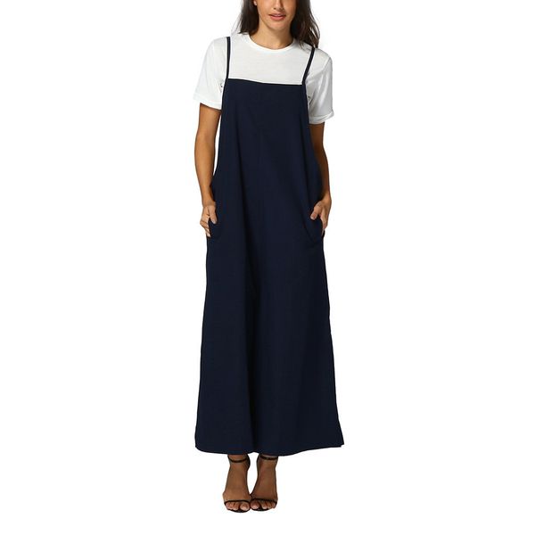 women linen casual loose summer solid brief bib pants romper suspender wide leg long pants pockets jumpsuit overalls 10feb 13, Black;white
women linen casual loose summer solid brief bib pants romper suspender wide leg long pants pockets jumpsuit overalls 10feb 13, Black;white