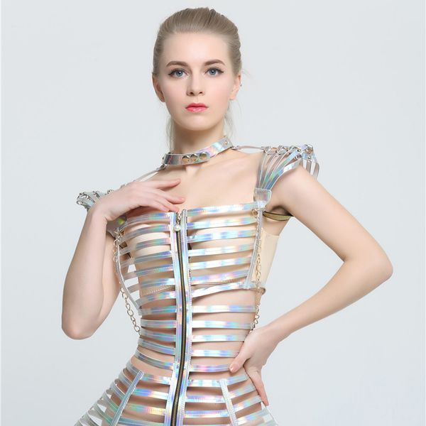 Fashion Female Singer Costume Stage Show Silver Costume Sexy Slim Clothing Bar Ds Dj Jazz Dance Outfit Performance Wear
Fashion Female Singer Costume Stage Show Silver Costume Sexy Slim Clothing Bar Ds Dj Jazz Dance Outfit Performance Wear