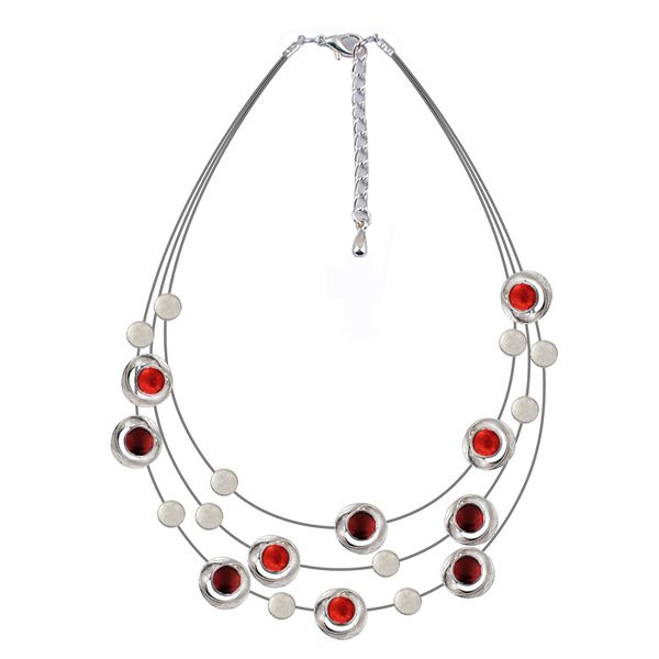 modern 3 layer necklace fashion shades of color geometric steel cord necklace women ing, Golden;silver
modern 3 layer necklace fashion shades of color geometric steel cord necklace women ing, Golden;silver