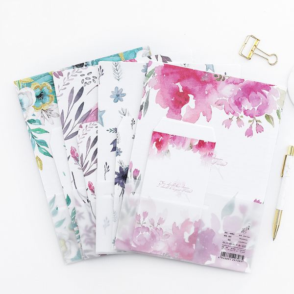 9 pcs/set cartoon 3 envelops + 6 sheets letter paper flower leaves envelope letter paper set stationery school supplies
9 pcs/set cartoon 3 envelops + 6 sheets letter paper flower leaves envelope letter paper set stationery school supplies