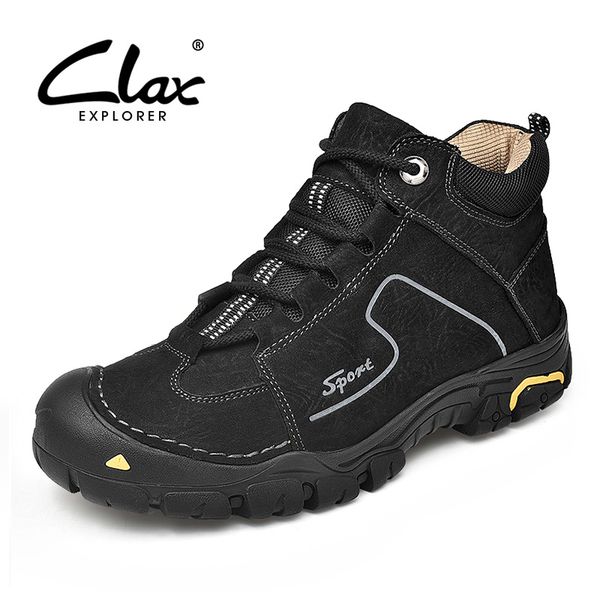 clax mens work boot genuine leather autumn casual leather shoe male safety shoes walking footwear shoe, Black
clax mens work boot genuine leather autumn casual leather shoe male safety shoes walking footwear shoe, Black
