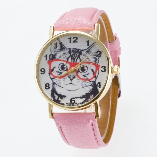 lovely cat luxury watch women student gifts steel case pu leather strap watches brand bracelets quartz wristwatches clock reloj, Slivery;brown
lovely cat luxury watch women student gifts steel case pu leather strap watches brand bracelets quartz wristwatches clock reloj, Slivery;brown