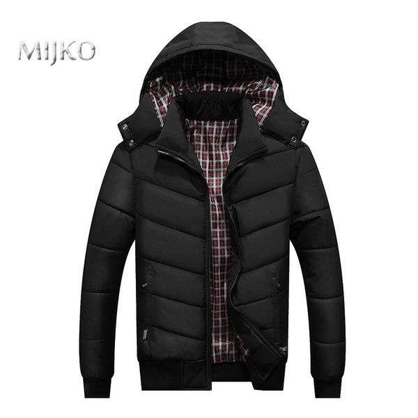 mijko winter men jacket 2018 casual warm mens jackets slim windproof thick parkas plus size m-3xl, Black
mijko winter men jacket 2018 casual warm mens jackets slim windproof thick parkas plus size m-3xl, Black