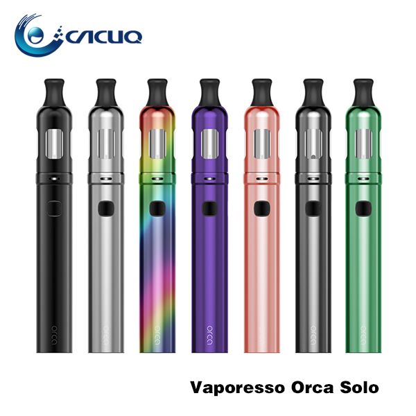 Оригинал Vaporesso Orca Solo Starter Kit 800mah батареи и 1.5ml Емкость бака Лучшее для MTL Vape Kits
Оригинал Vaporesso Orca Solo Starter Kit 800mah батареи и 1.5ml Емкость бака Лучшее для MTL Vape Kits