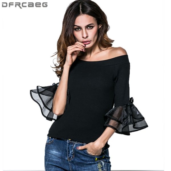 off shoulder knitted ladies patchwork organza blouses woman 2018 summer long sleeve cotton shirt slim fashion casual blusa, White
off shoulder knitted ladies patchwork organza blouses woman 2018 summer long sleeve cotton shirt slim fashion casual blusa, White