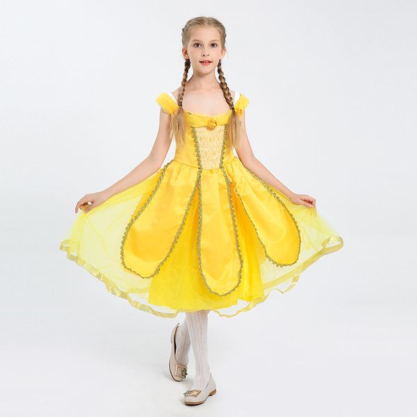 christmas kids girls dress new cosplay princess dresses flower long sleeve party birthday wedding dress xmas dress up hh7-1227a, Red;yellow
christmas kids girls dress new cosplay princess dresses flower long sleeve party birthday wedding dress xmas dress up hh7-1227a, Red;yellow