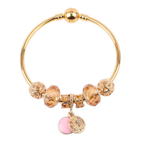 aifeili european new original golden bracelet diy suitable for women bracelet fashion trend gift jewelry, Black
aifeili european new original golden bracelet diy suitable for women bracelet fashion trend gift jewelry, Black