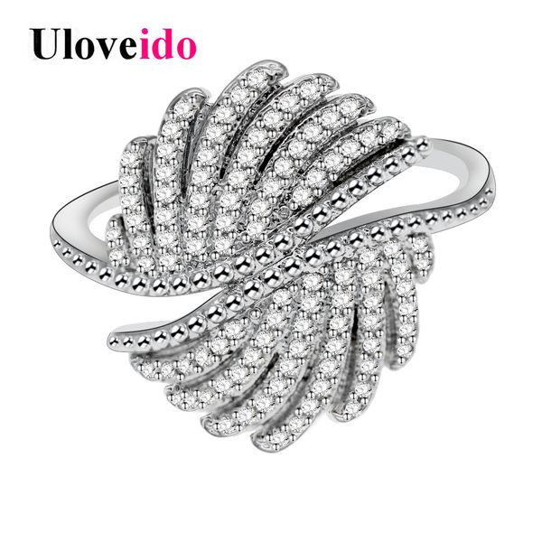 whole saleuloveido wing jewelry engagement rings for women ring female cubic zirconia decorating jewellery gifts for the new year y346, Golden;silver
whole saleuloveido wing jewelry engagement rings for women ring female cubic zirconia decorating jewellery gifts for the new year y346, Golden;silver