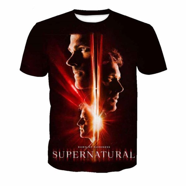 men/womens 3d t-shirt supernatural print short sleeve funny t-shirts harajuku fitness casual shirt u938, White;black
men/womens 3d t-shirt supernatural print short sleeve funny t-shirts harajuku fitness casual shirt u938, White;black