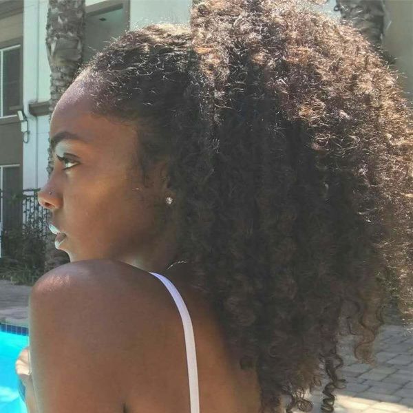 160g human hair kinky ponytails hairpieces for american black women afro curly ponytail drawstring clip on pony tail extension dark brown
160g human hair kinky ponytails hairpieces for american black women afro curly ponytail drawstring clip on pony tail extension dark brown