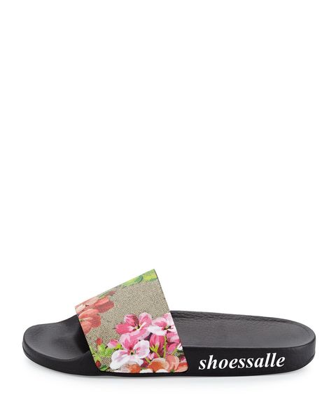 2018 red pink mens and womens blooms print flower slide sandals summer outdoor beach flip flops, Black
2018 red pink mens and womens blooms print flower slide sandals summer outdoor beach flip flops, Black