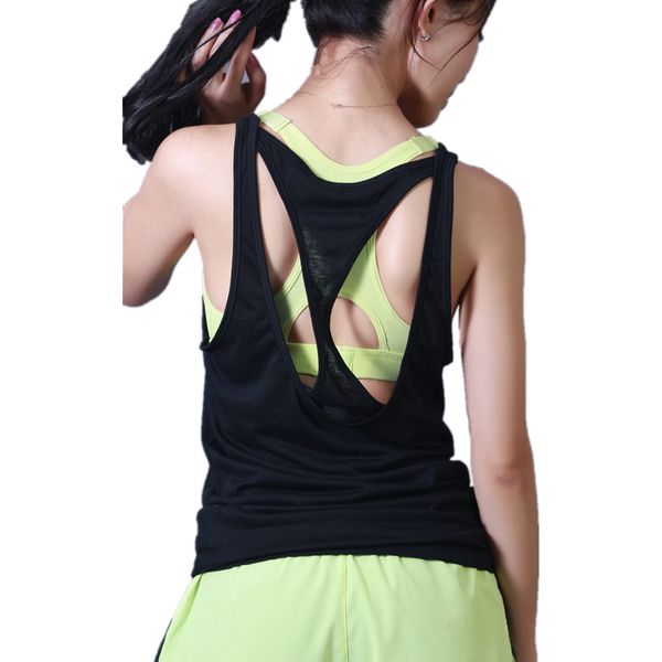 karyzon fitness sport tank yoga singlet shirt women running gym sleeveless vest wicking back space sportswear camisole, White;red 
karyzon fitness sport tank yoga singlet shirt women running gym sleeveless vest wicking back space sportswear camisole, White;red