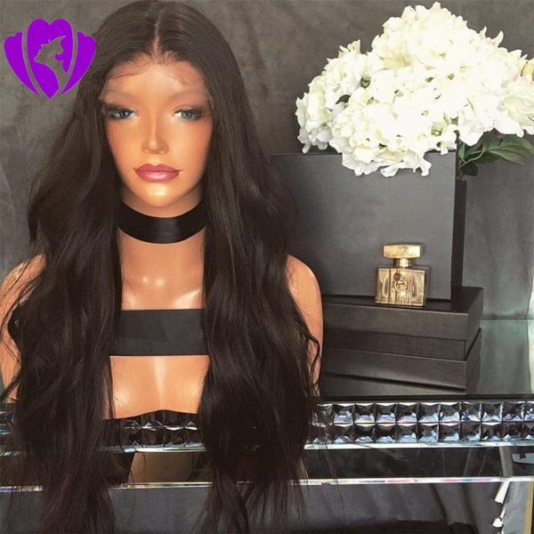 brazilian natural body wave synthetic lace front wigs for black women heat resistant natural long black wig with baby hair
brazilian natural body wave synthetic lace front wigs for black women heat resistant natural long black wig with baby hair